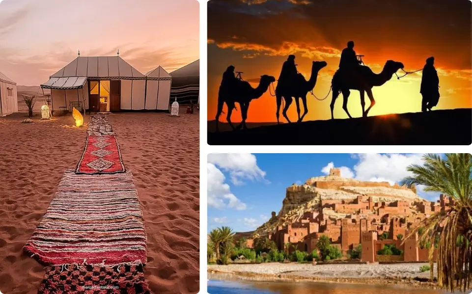 4 days desert tour from fes to marrakech