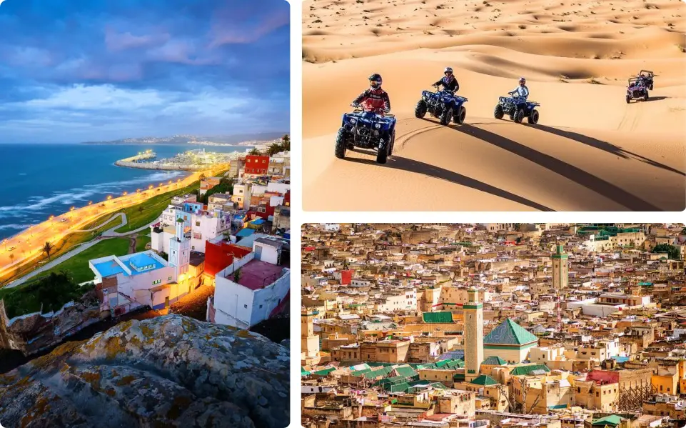 5 Days tour from Tangier to Marrakech