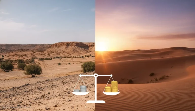 budget comparison for a trip to two deserts the sahara desert and agafay desert