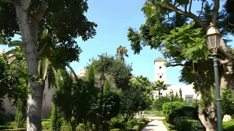garden in rabat morocco