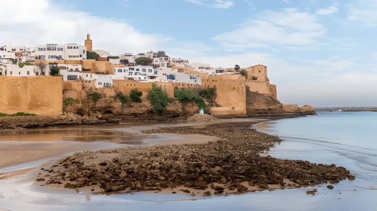 landscape of udayas kasbah rabat morocco