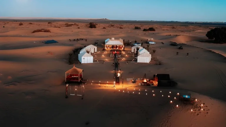 luxury accommodations in merzouga sahara desert