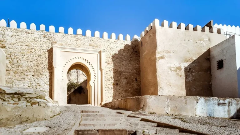 the entrance tangiers medina kasbah