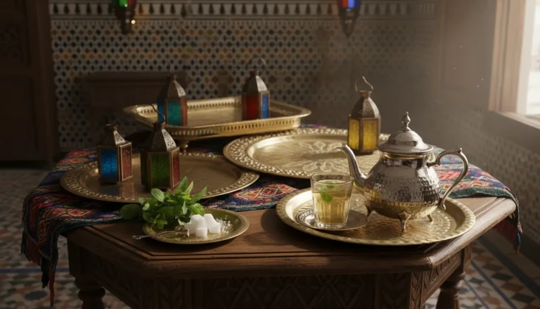 moroccan mint tea equipment