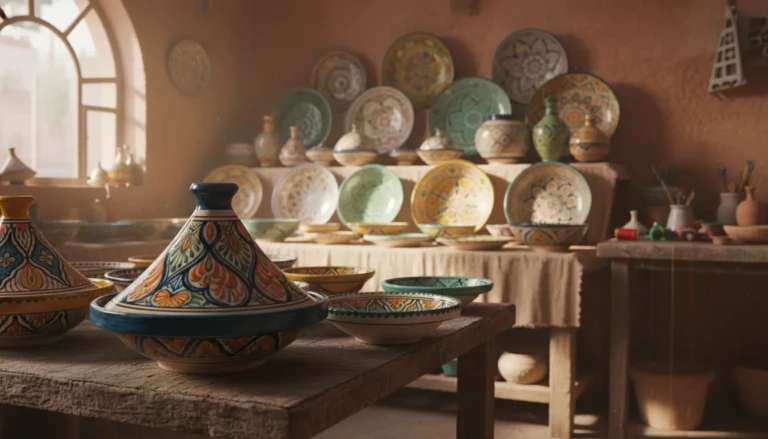 Moroccan pottery​
