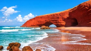 legzira beach stone arch